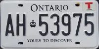 ONTARIO GRAPHIC TRUCK LICENSE PLATE